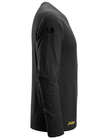 2451 - T-SHIRT EN LAINE À MANCHES...