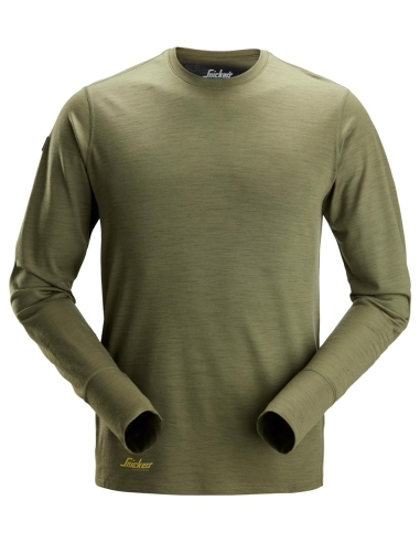 2451 - T-SHIRT EN LAINE À MANCHES...