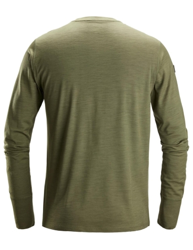 2451 - T-SHIRT EN LAINE À MANCHES...