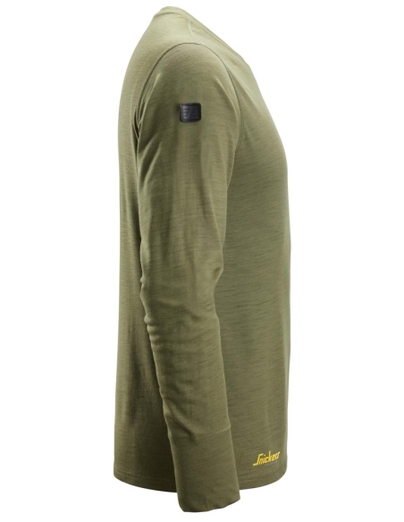 2451 - T-SHIRT EN LAINE À MANCHES LONGUES SNICKERS WORKWEAR