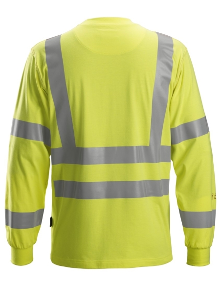 2461 - PROTECWORK, T-SHIRT À MANCHES LONGUES, HAUTE-VISIBILITÉ, CLASSE 3 SNICKERS WORKWEAR