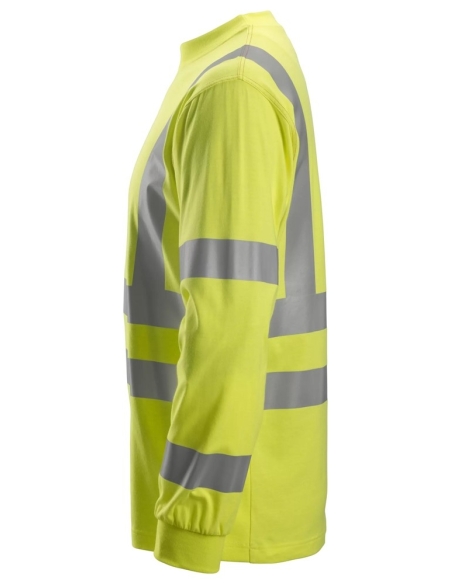 2461 - PROTECWORK, T-SHIRT À MANCHES LONGUES, HAUTE-VISIBILITÉ, CLASSE 3 SNICKERS WORKWEAR