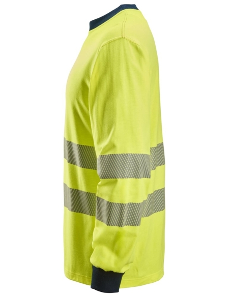 2461 - PROTECWORK, T-SHIRT À MANCHES LONGUES, HAUTE-VISIBILITÉ, CLASSE 3 SNICKERS WORKWEAR