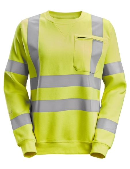 2876 - PROTECWORK, SWEAT-SHIRT POUR FEMME, HAUTE VISIBILITÉ, CLASSE 3/2 SNICKERS WORKWEAR