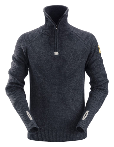 2905 - PULL EN LAINE 1/2 ZIP SNICKERS WORKWEAR