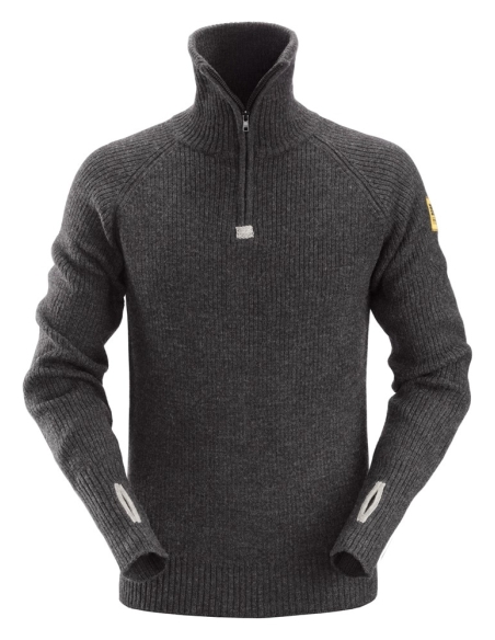 2905 - PULL EN LAINE 1/2 ZIP SNICKERS WORKWEAR