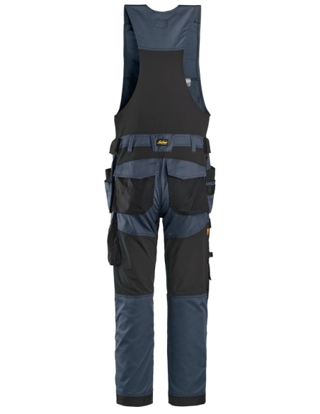 6012 - ALLROUNDWORK, SALOPETTE EXTENSIBLE POCHES FOURRE-TOUT SNICKERS WORKWEAR