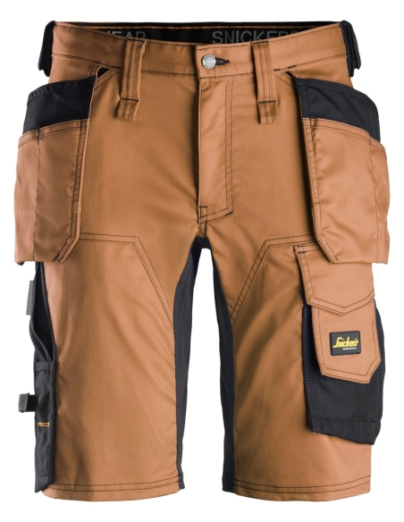 6141 - ALLROUNDWORK, SHORT EN STRETCH AVEC POCHES HOLSTER SNICKERS WORKWEAR