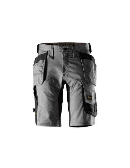 6141 - ALLROUNDWORK, SHORT EN STRETCH AVEC POCHES HOLSTER SNICKERS WORKWEAR