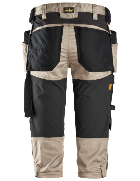 6142 - ALLROUNDWORK, PANTACOURT EN STRETCH AVEC POCHES HOLSTER SNICKERS WORKWEAR