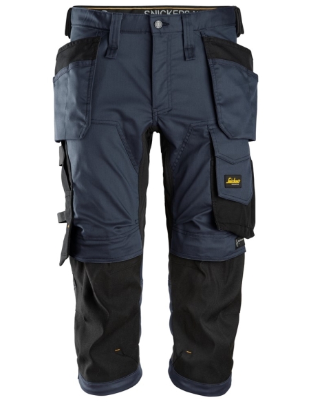6142 - ALLROUNDWORK, PANTACOURT EN STRETCH AVEC POCHES HOLSTER SNICKERS WORKWEAR