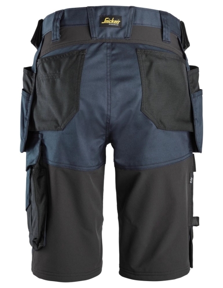 6147 - ALLROUNDWORK, SHORT AVEC POCHES HOLSTER POUR FEMME EN TISSU EXTENSIBLE SNICKERS WORKWEAR