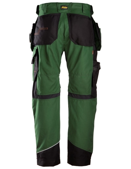 6214 - RUFFWORK, PANTALON+ AVEC POCHES HOLSTER, CANVAS+ SNICKERS WORKWEAR