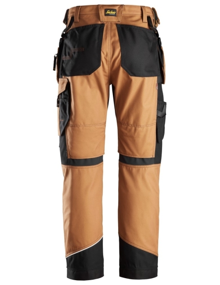 6214 - RUFFWORK, PANTALON+ AVEC POCHES HOLSTER, CANVAS+ SNICKERS WORKWEAR