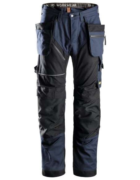 6215 - RUFFWORK COTON, PANTALONS+ AVEC POCHES HOLSTER SNICKERS WORKWEAR