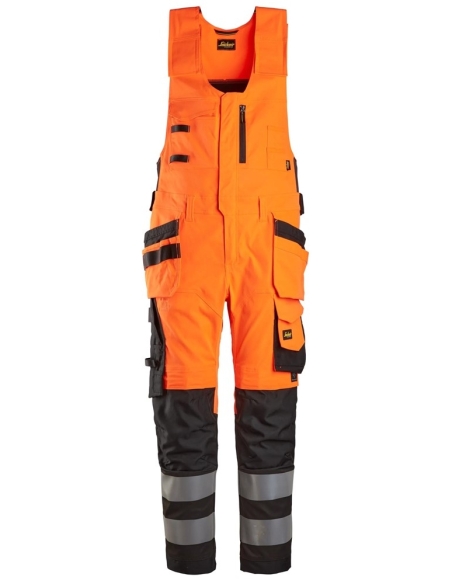 6013 - SALOPETTE HAUTE VISIBILITÉ POCHES FOURRE-TOUT, CLASSE 2 SNICKERS WORKWEAR