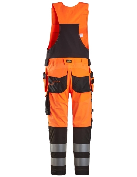 6013 - SALOPETTE HAUTE VISIBILITÉ POCHES FOURRE-TOUT, CLASSE 2 SNICKERS WORKWEAR