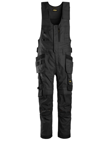 6014 - ALLROUNDWORK, SALOPETTE TOILE EXTENSIBLE POCHES FOURRE-TOUT SNICKERS WORKWEAR