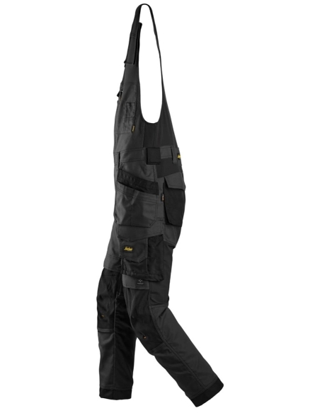 6014 - ALLROUNDWORK, SALOPETTE TOILE EXTENSIBLE POCHES FOURRE-TOUT SNICKERS WORKWEAR