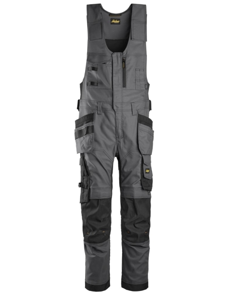 6014 - ALLROUNDWORK, SALOPETTE TOILE EXTENSIBLE POCHES FOURRE-TOUT SNICKERS WORKWEAR