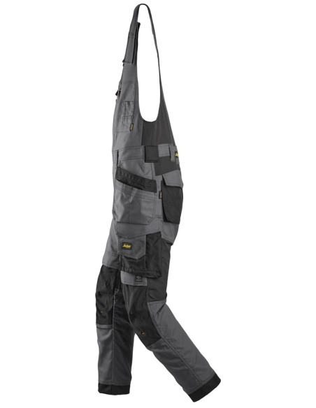 6014 - ALLROUNDWORK, SALOPETTE TOILE EXTENSIBLE POCHES FOURRE-TOUT SNICKERS WORKWEAR