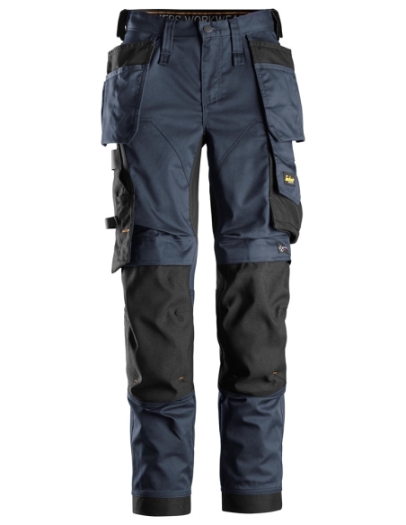 6247 - ALLROUNDWORK, PANTALON AVEC POCHES HOLSTER EN TISSU EXTENSIBLE POUR FEMME SNICKERS WORKWEAR