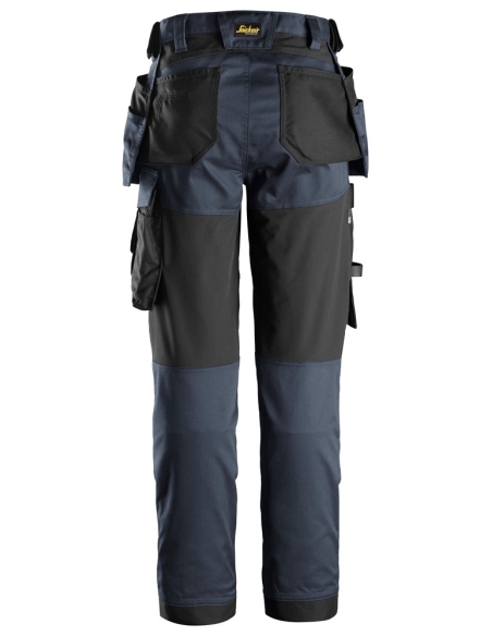 6247 - ALLROUNDWORK, PANTALON AVEC POCHES HOLSTER EN TISSU EXTENSIBLE POUR FEMME SNICKERS WORKWEAR