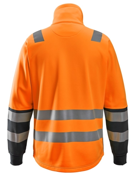 8035 - ALLROUNDWORK, VESTE AVEC FERMETURE À GLISSIÈRE PLEINE LONGUEUR, HAUTE VISIBILITÉ, CLASSE 2 SNICKERS WORKWEAR