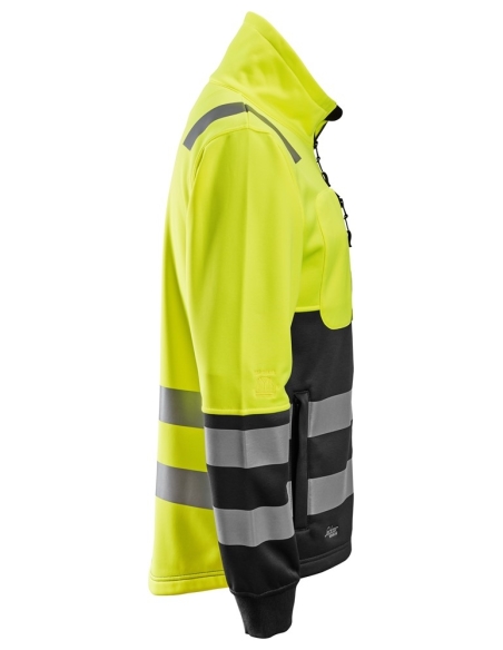 8035 - ALLROUNDWORK, VESTE AVEC FERMETURE À GLISSIÈRE PLEINE LONGUEUR, HAUTE VISIBILITÉ, CLASSE 2 SNICKERS WORKWEAR
