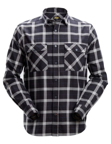 8516 - ALLROUNDWORK, CHEMISE EN FLANELLE LÉGÈRE SNICKERS WORKWEAR