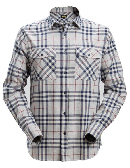 8516 - ALLROUNDWORK, CHEMISE EN FLANELLE LÉGÈRE SNICKERS WORKWEAR