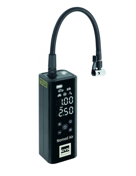 COMPRESSEUR PORTABLE NOMAD AIR AVEC FONCTION POWERBANK - GYS