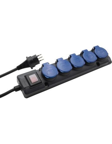 BLOC MULTIPRISES SUPER-SOLID 5 PRISES...