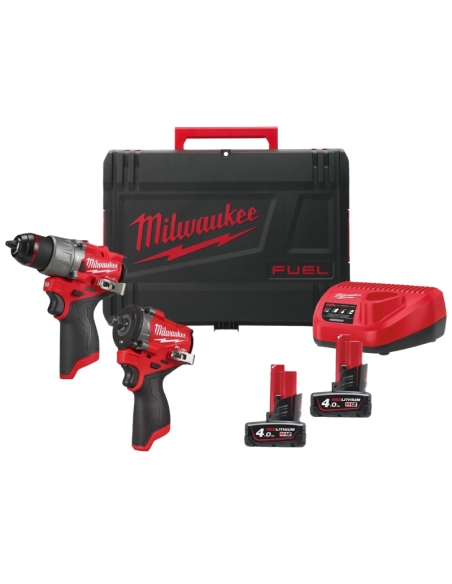 SET DE 2 MACHINES M12 FUEL POWER PACK M12FPP2X2-402X - MILWAUKEE