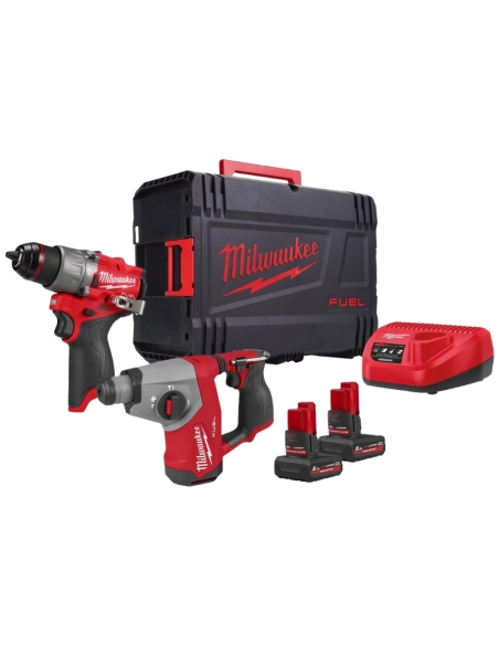 SET DE 2 MACHINES M12 FUEL M12FPP2BG2-502X - MILWAUKEE