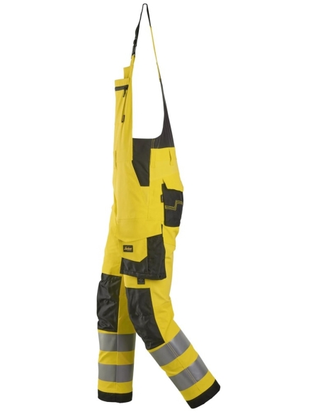 6043 - SALOPETTE À BRETELLES, HAUTE VISIBILITÉ, CLASSE 2 SNICKERS WORKWEAR