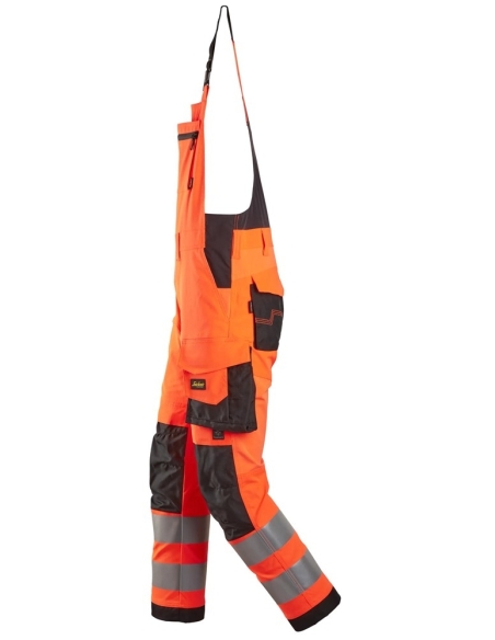 6043 - SALOPETTE À BRETELLES, HAUTE VISIBILITÉ, CLASSE 2 SNICKERS WORKWEAR