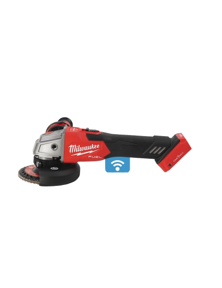 MEULEUSE D'ANGLE 125 MM AVEC INTERRUPTEUR COULISSANT ET FREIN M18 FUEL™ ONE-KEY™ - MILWAUKEE