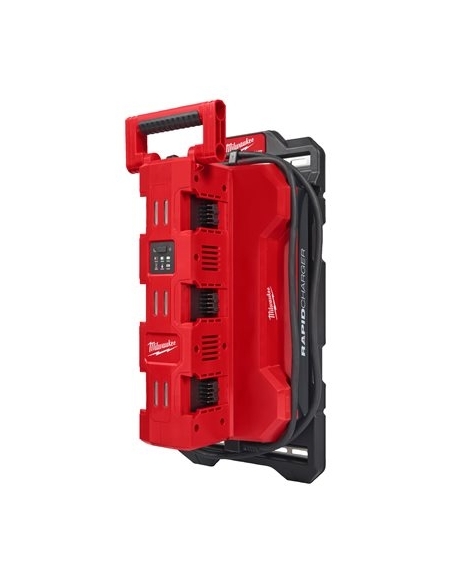 CHARGEUR RAPIDE MOBILE 6 BAIES PACKOUT™ M18 MPC6 - MILWAUKEE