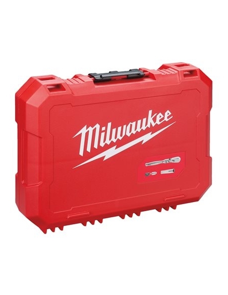 SET DE CLIQUET ¼″, CLÉS MIXTES & DOUILLES LONGUES - MILWAUKEE