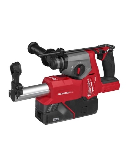 PERFORATEUR-BURINEUR AVEC SYSTÈME D'ASPIRATION M18 FUEL SDS-PLUS M18FHACDDE-0C - MILWAUKEE
