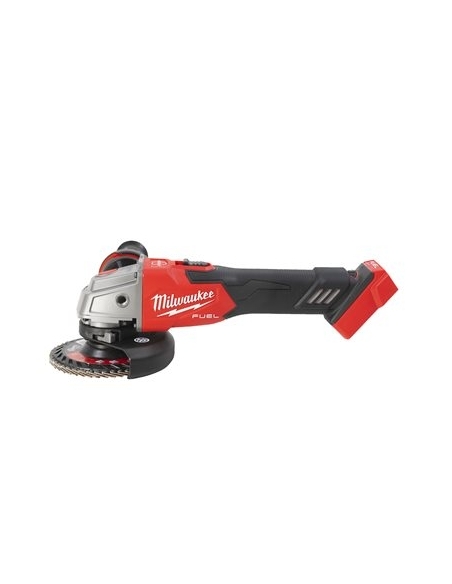 MEULEUSE D‘ANGLE 125 MM AVEC VARIATEUR, INTERRUPTEUR COULISSANT ET FREIN M18 FSAGV125XB-0X - MILWAUKEE