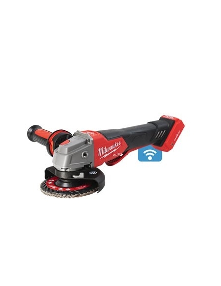 MEULEUSE D‘ANGLE 125 MM AVEC INTERRUPTEUR « HOMME MORT » ET FREIN M18 FUEL™ ONE-KEY™ ONEFSAG125XPDB-0X - MILWAUKEE