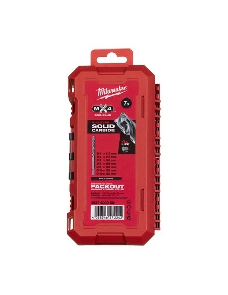 JEU DE FORETS SDS-PLUS MILWAUKEE® MX4™ - MILWAUKEE