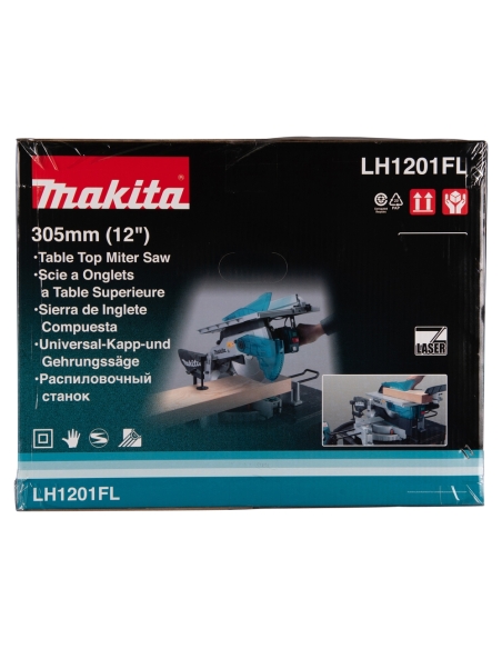 SCIE À ONGLETS ÉLECTRIQUE AVEC TABLE 305/30 MM LH1201FL - MAKITA