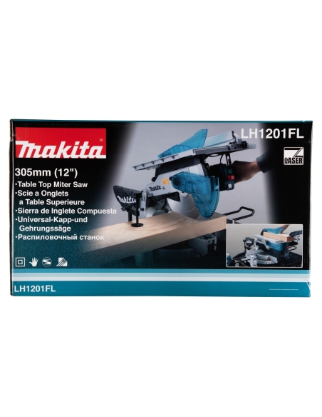 SCIE À ONGLETS ÉLECTRIQUE AVEC TABLE 305/30 MM LH1201FL - MAKITA