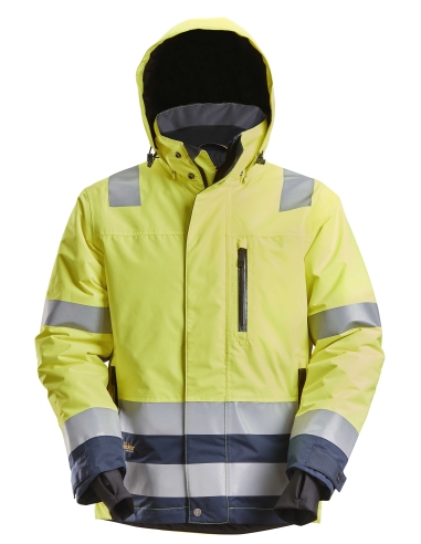 1132 - VESTE ISOLANTE ET IMPERMÉABLE 37.5® , HAUTE VISIBILITÉ, CLASSE 3 SNICKERS WORKWEAR