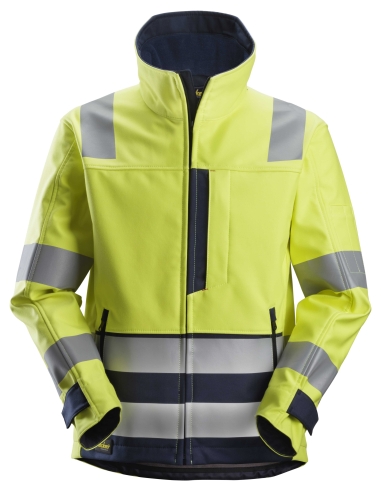 1260 - PROTECWORK- MULTINORMES, VESTE SOFTSHELL, HAUTE VISIBILITÉ, CLASSE 3 SNICKERS WORKWEAR