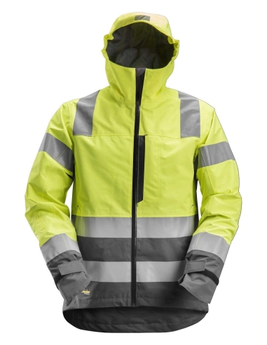 1330 - ALLROUNDWORK, VESTE IMPERMÉABLE SOFTSHELL, HAUTE VISIBILITÉ, CLASSE 3 SNICKERS WORKWEAR