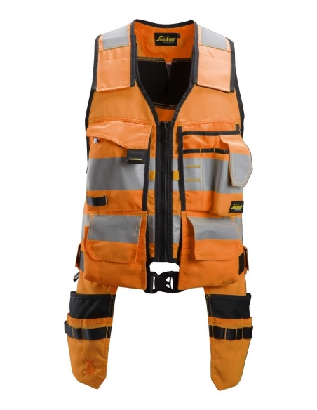 4230 - ALLROUNDWORK, GILET PORTE-OUTILS, HAUTE VISIBILITÉ, CLASSE 1 SNICKERS WORKWEAR